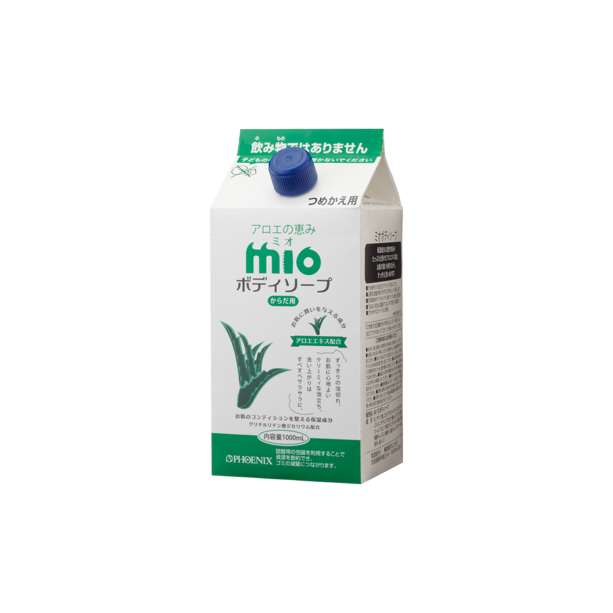 ミオボディソープ1L（詰替用）｜株式会社フェニックス 公式