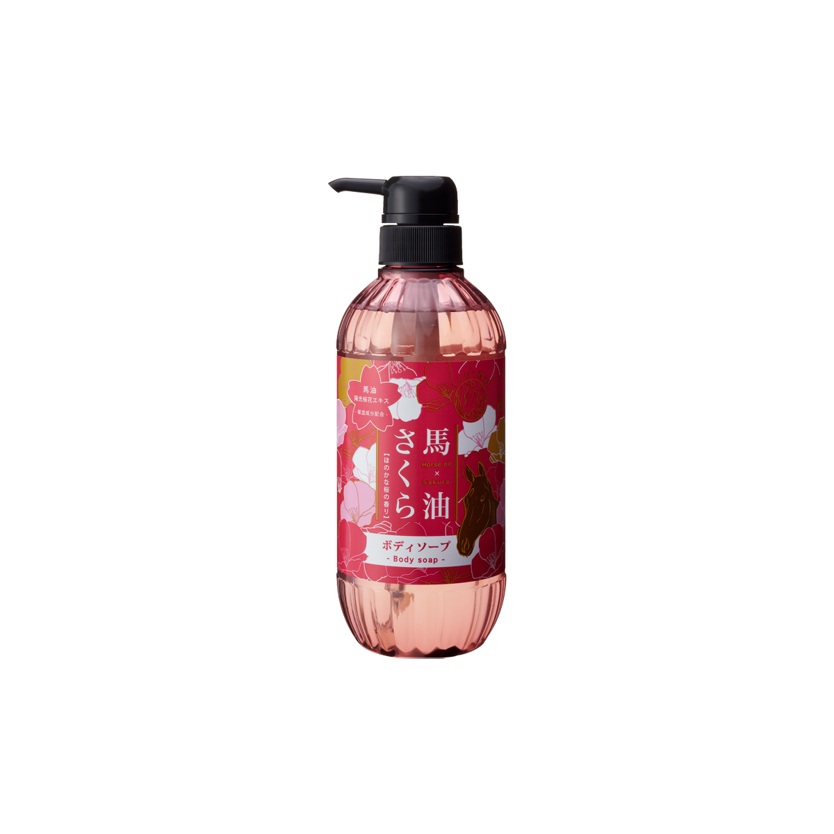 馬油さくらボディソープ500mL｜株式会社フェニックス 公式サイト