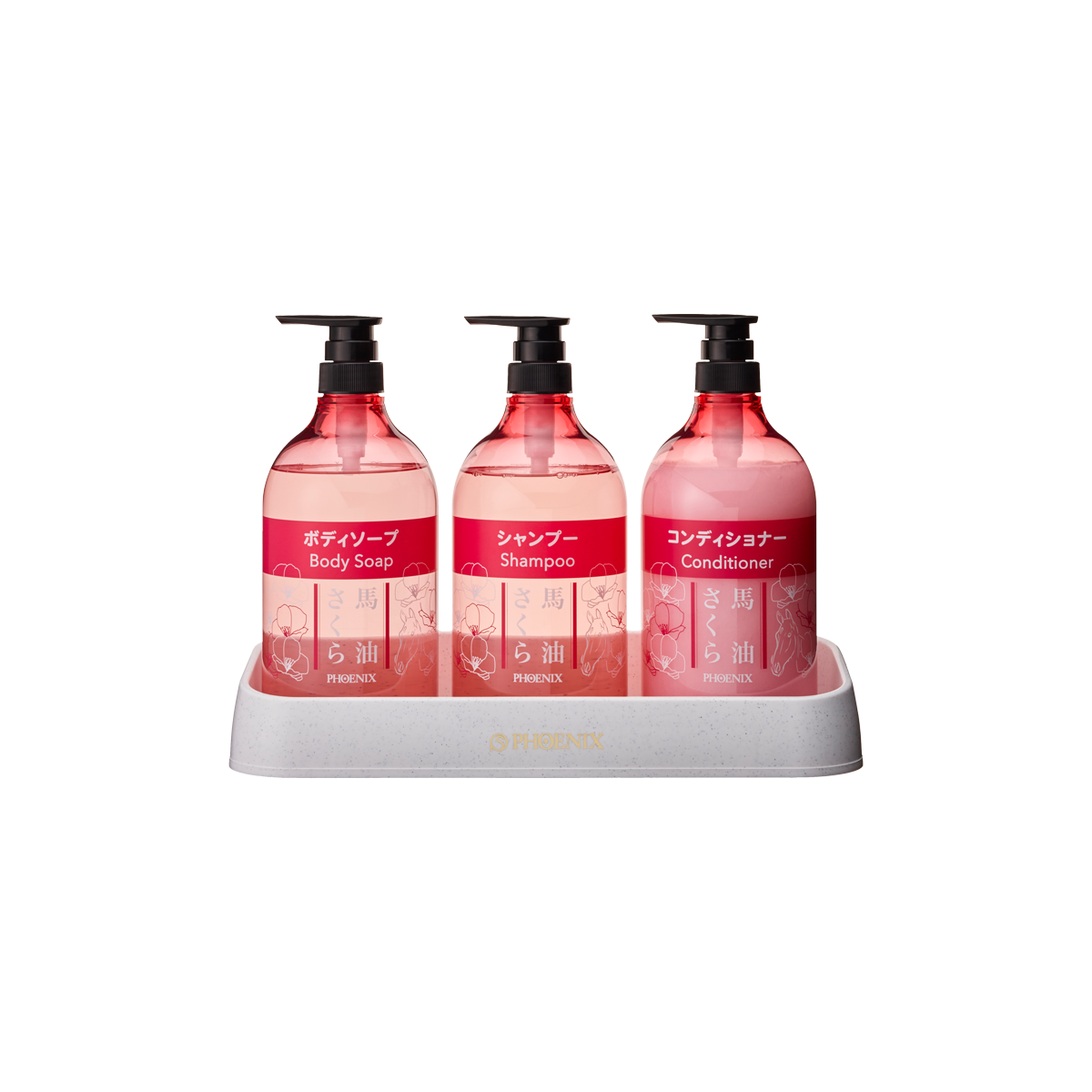 馬油さくらシャンプー1000mL（詰替容器）｜株式会社フェニックス