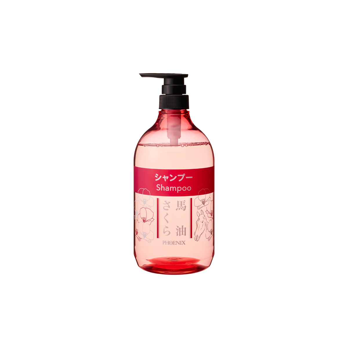 馬油さくらシャンプー1000mL(詰替容器)|株式会社フェニックス 馬油さくらシャンプー1000mL(詰替容器)|株式会社フェニックス